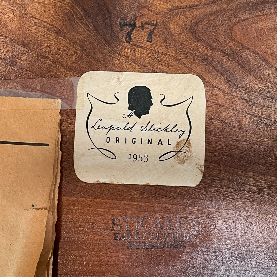 LEOPOLD STICKLEY CHAIR