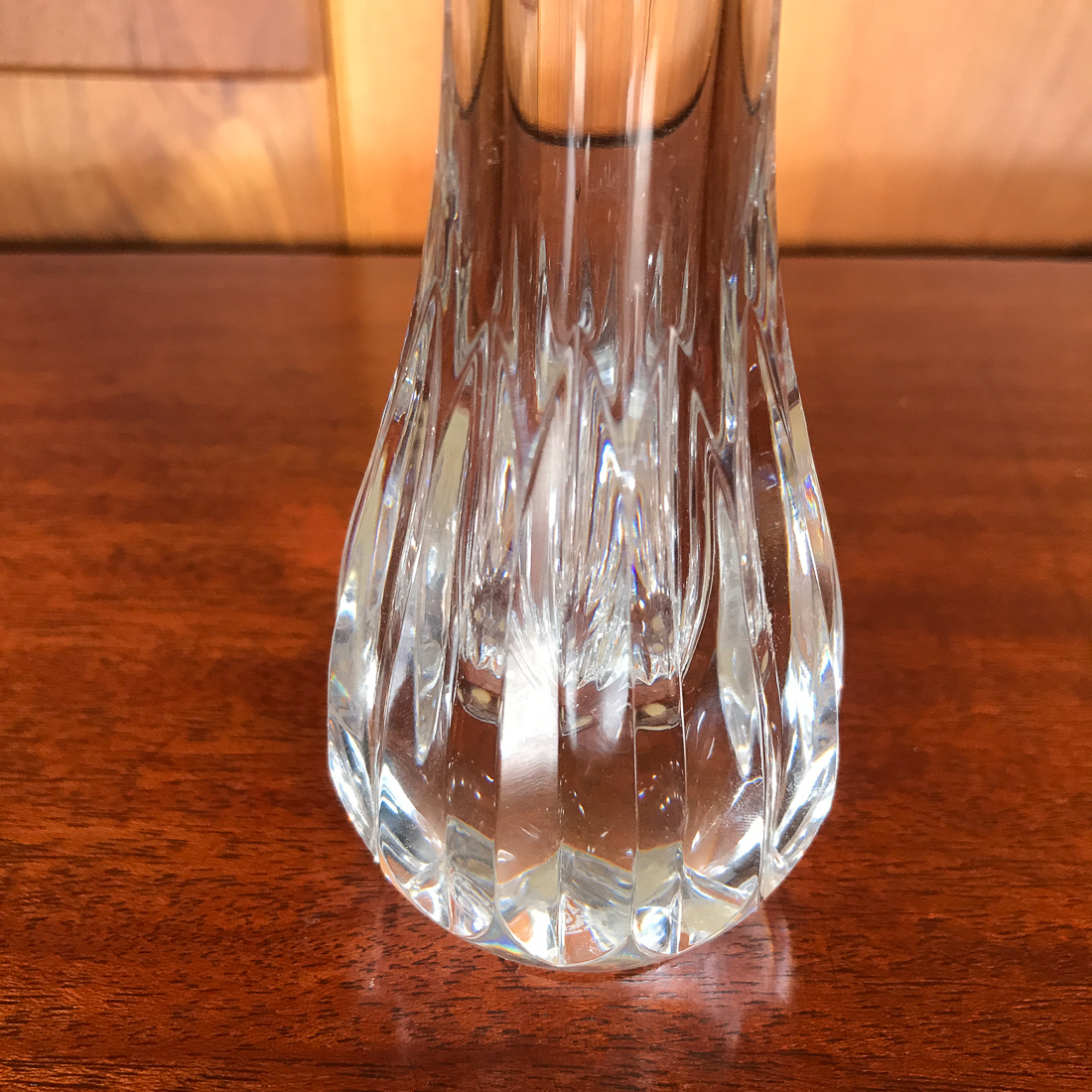 BACCARAT CRYSTAL BUD VASE