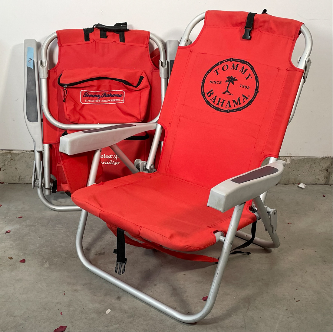 PAIR TOMMY BAHAMA BEACH CHAIRS