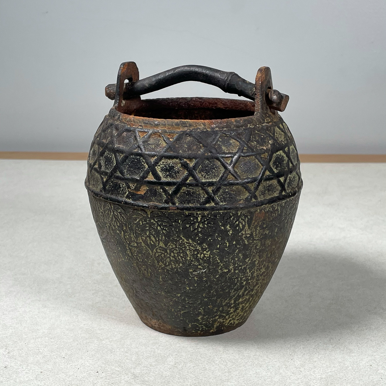 JAPANESE IRON VASE