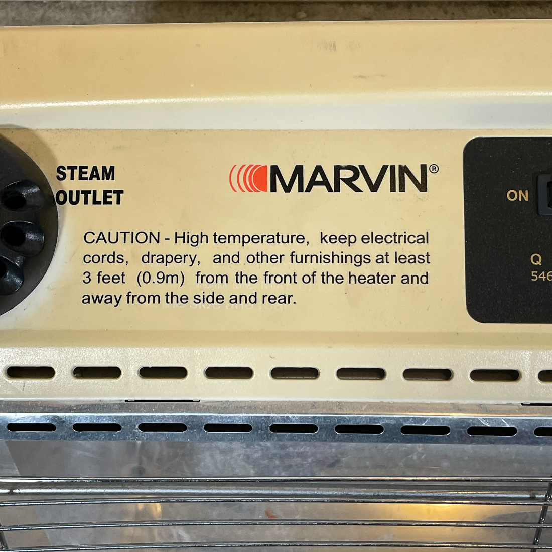 MARVIN QUARTZ RADIANT HEATER