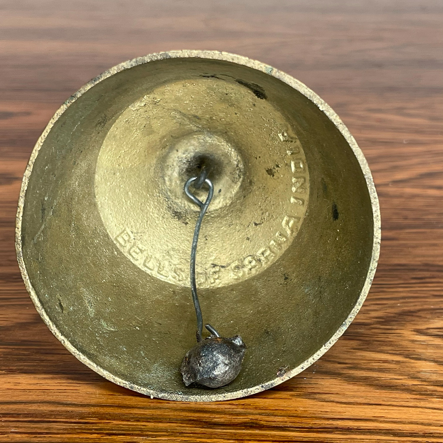 ETCHED BRASS BELL / LIGHTER
