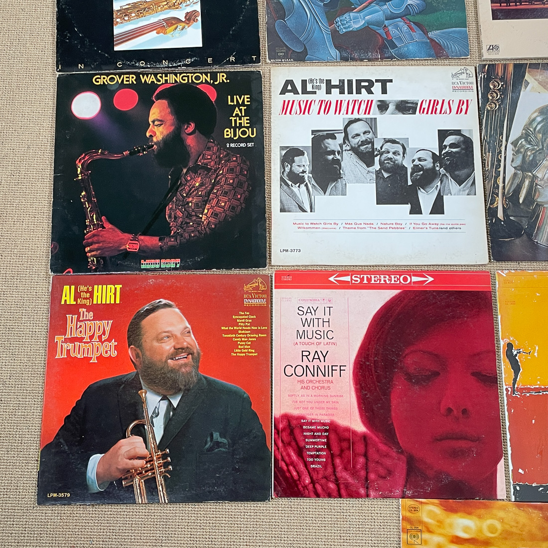 (13pc) JAZZ VINYL RECORDS