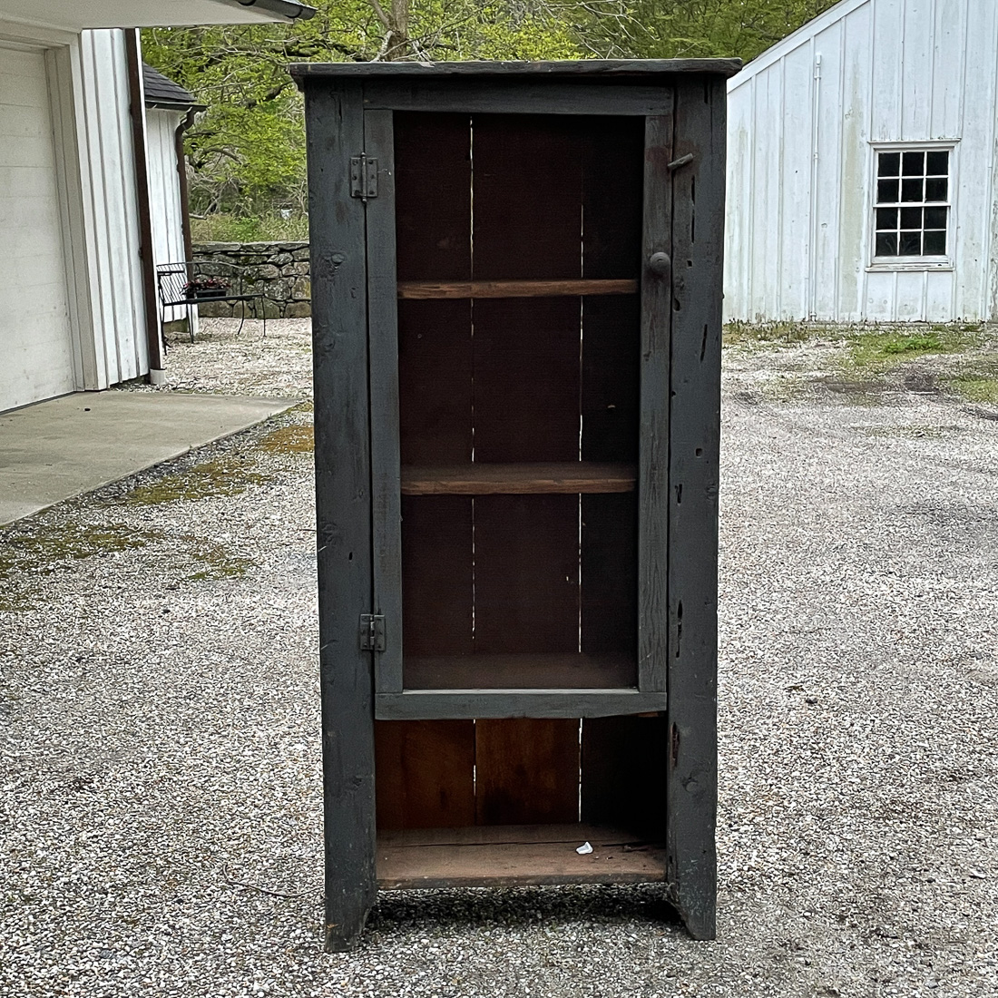 ANTIQUE AMERICAN PIE SAFE