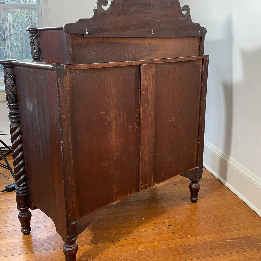 EMPIRE MAHOGANY DRESSER