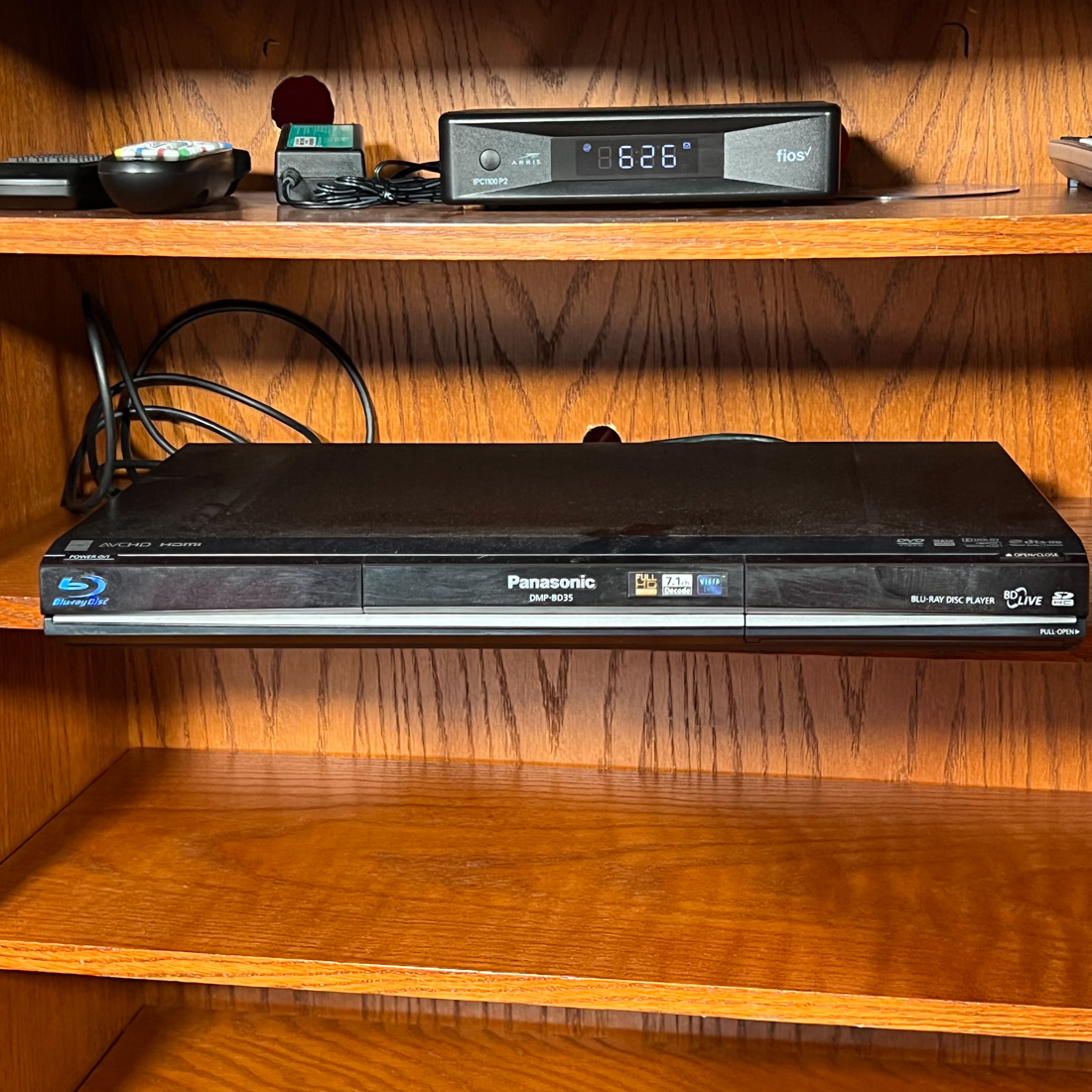 PANASONIC BLU RAY PLAYER