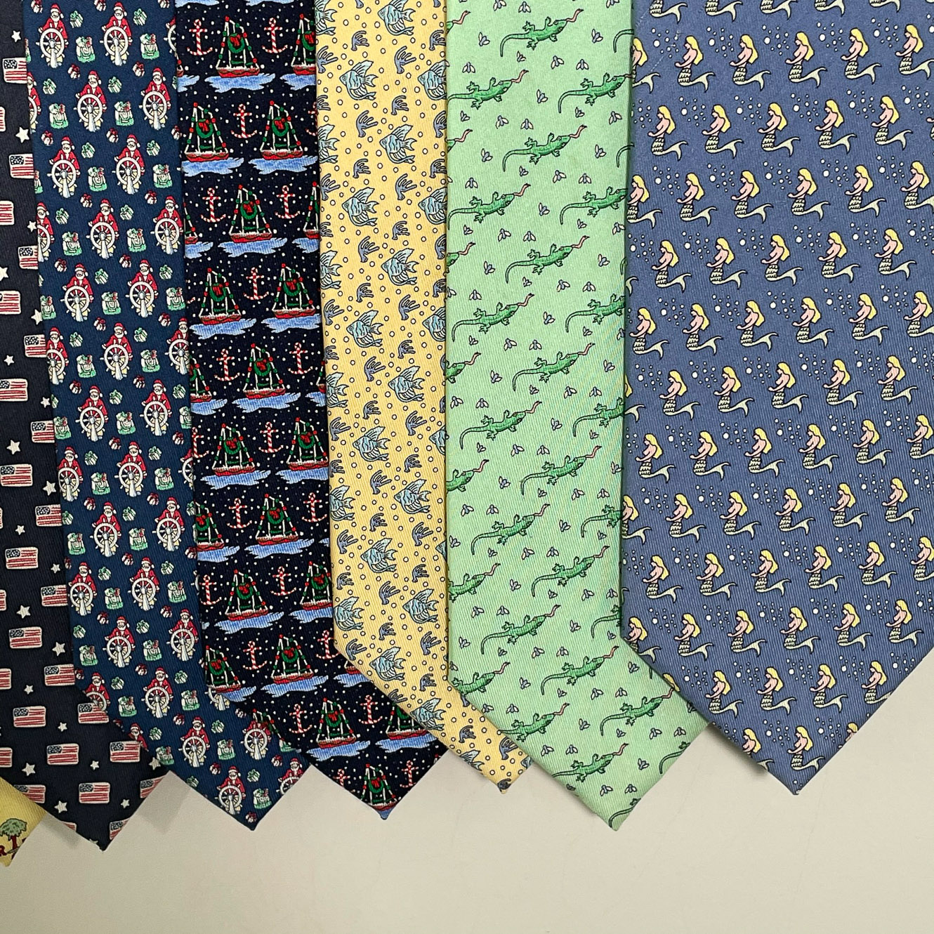 (10pc) VINEYARD VINES TIES