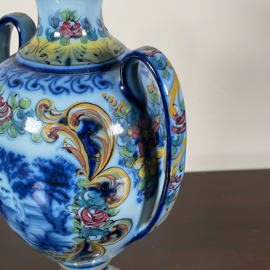 PORTUGUESE CERAMIC VASE