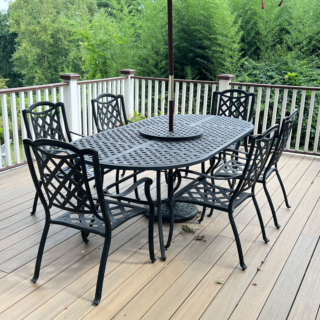 (8pc) HANAMINT PATIO FURNITURE SUITE