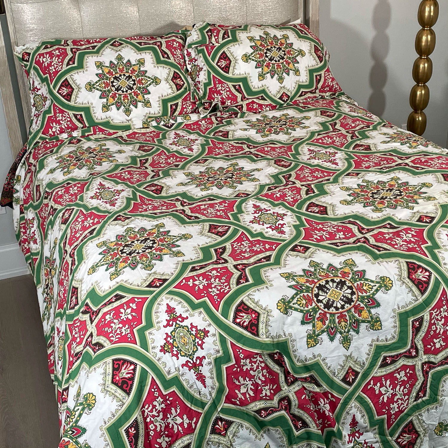 POTTERY BARN ISRAELI DUVET & SHAMS