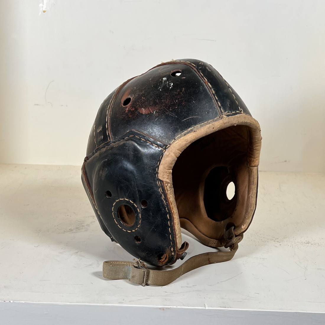 EARLY FOOTBALL HELMET