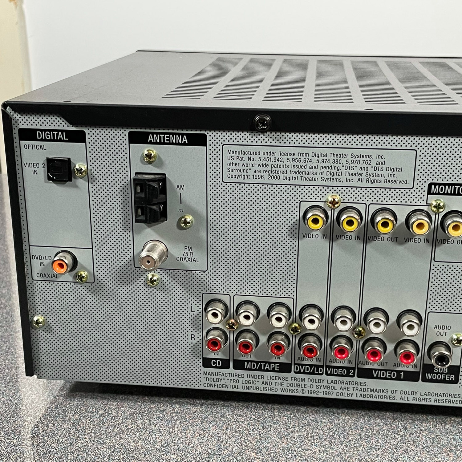 SONY STEREO RECEIVER