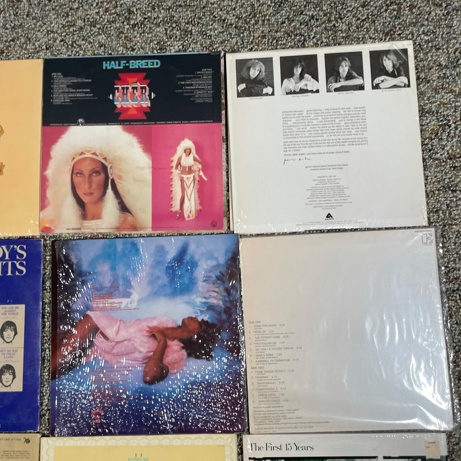 FEMALE ARTIST VINYL RECORDS