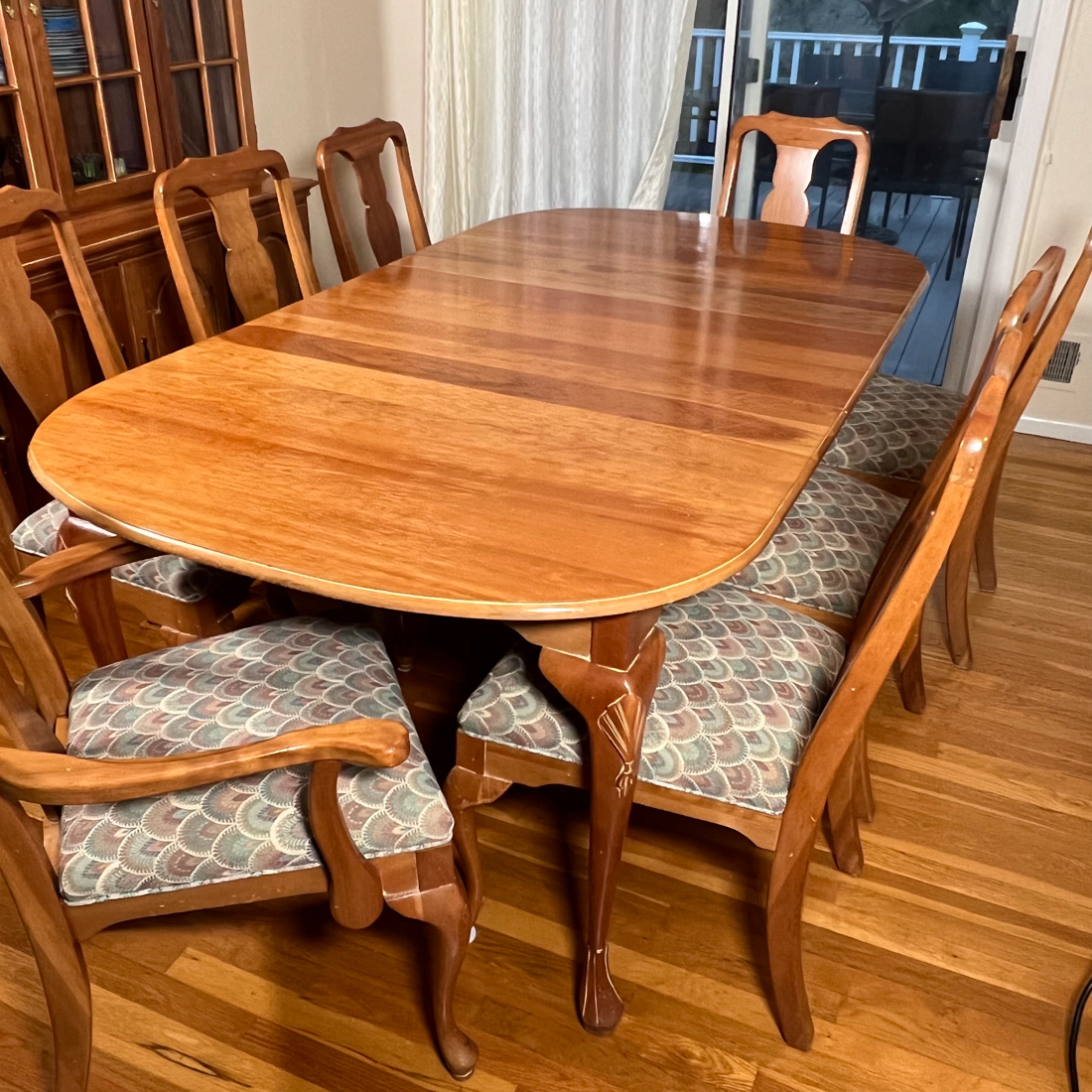 (9pc) HARDEN DINING SET