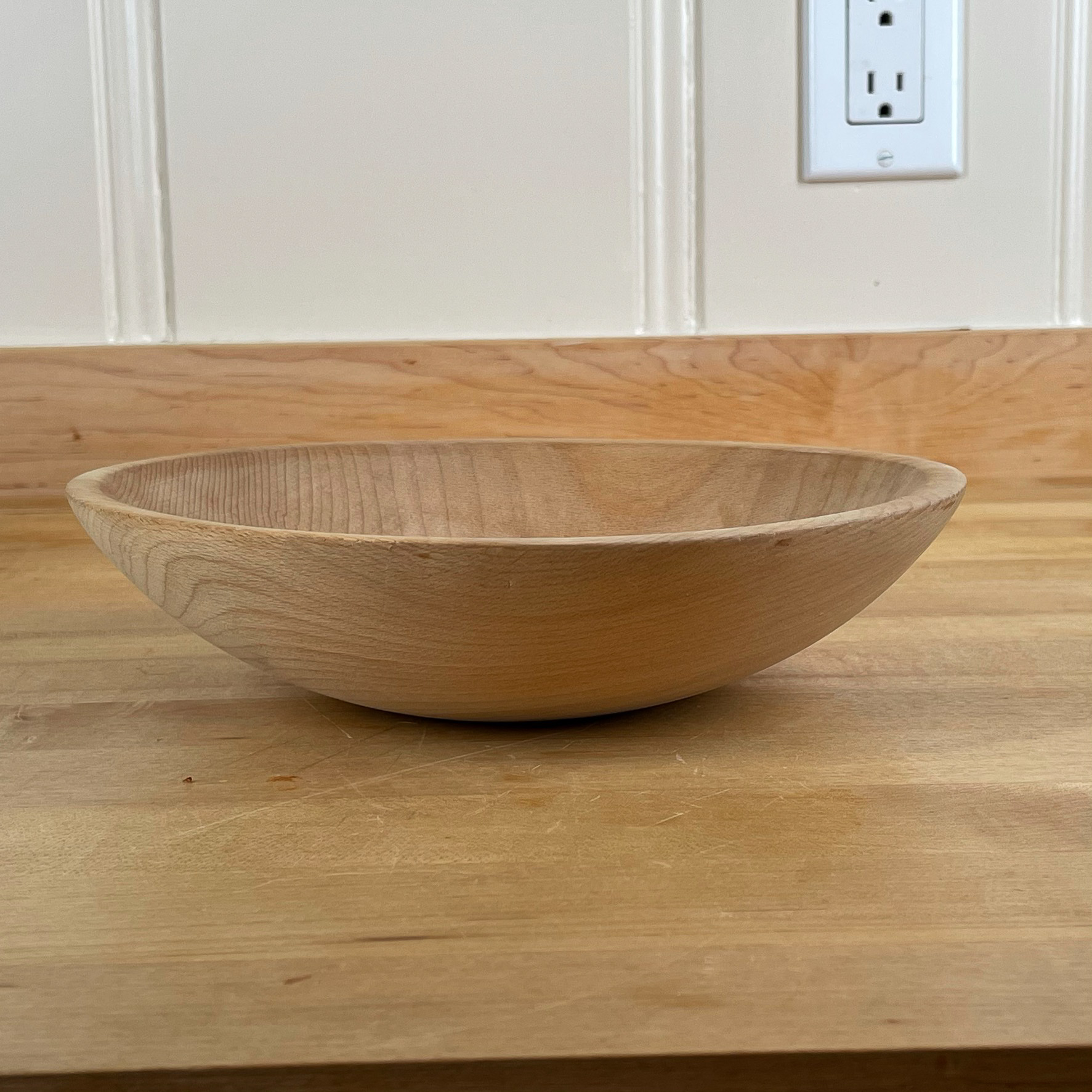 (2pc) WOODEN SERVING BOWLS