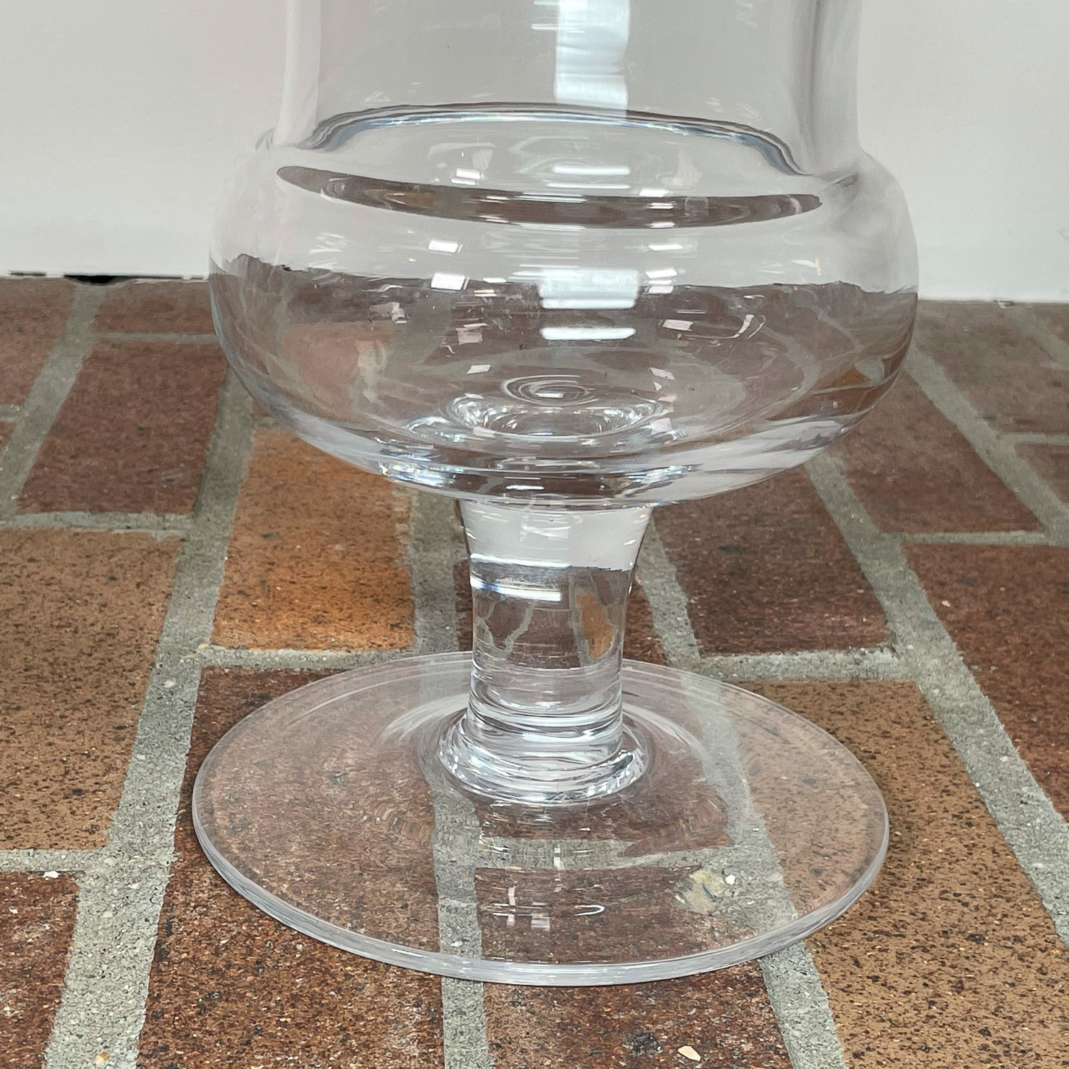 LARGE BLOWN GLASS URN/ VASE