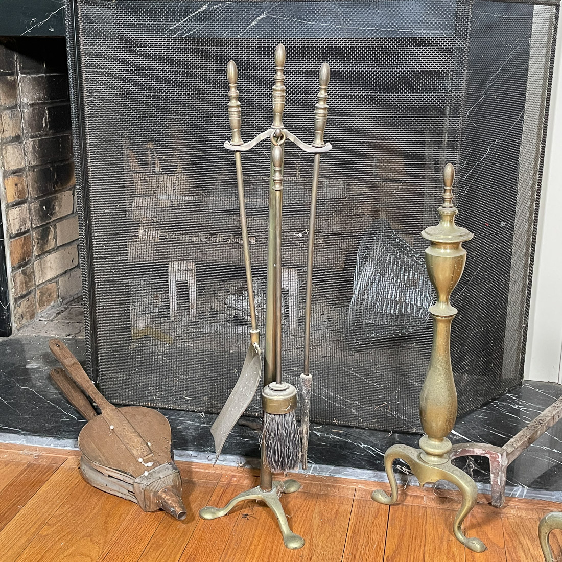(4pc) FIREPLACE EQUIPMENT