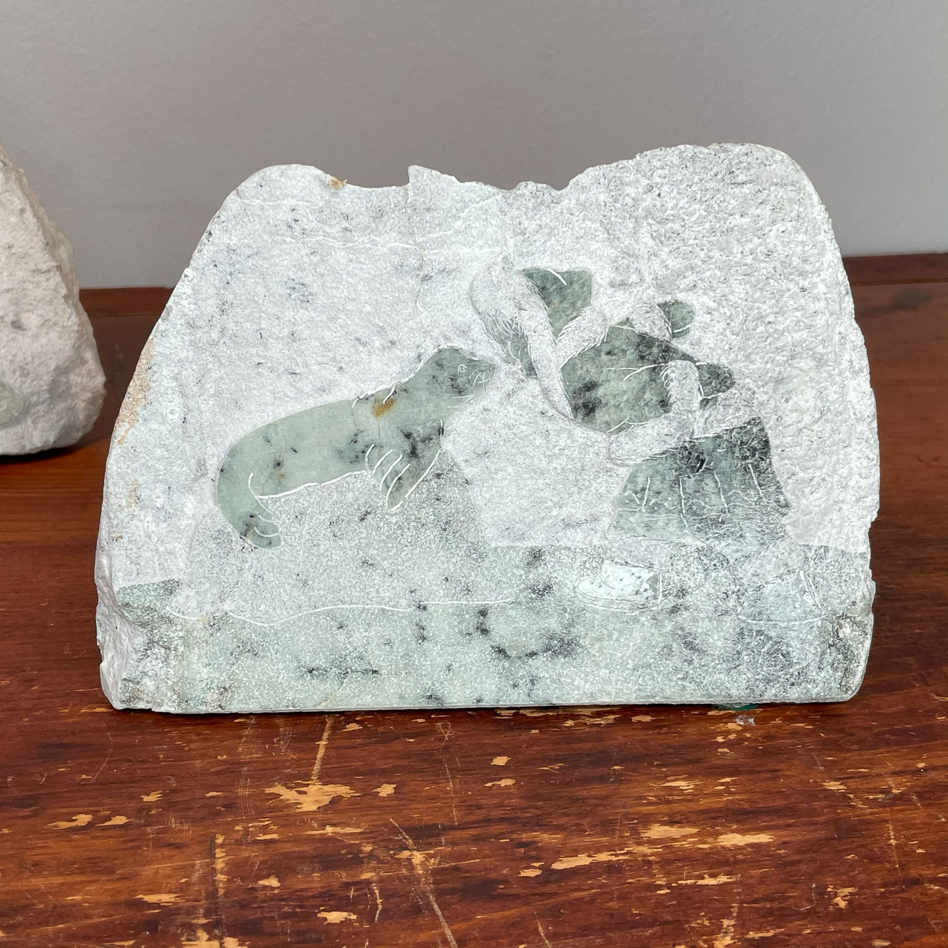 (4pc) INUIT SOAPSTONE CARVINGS