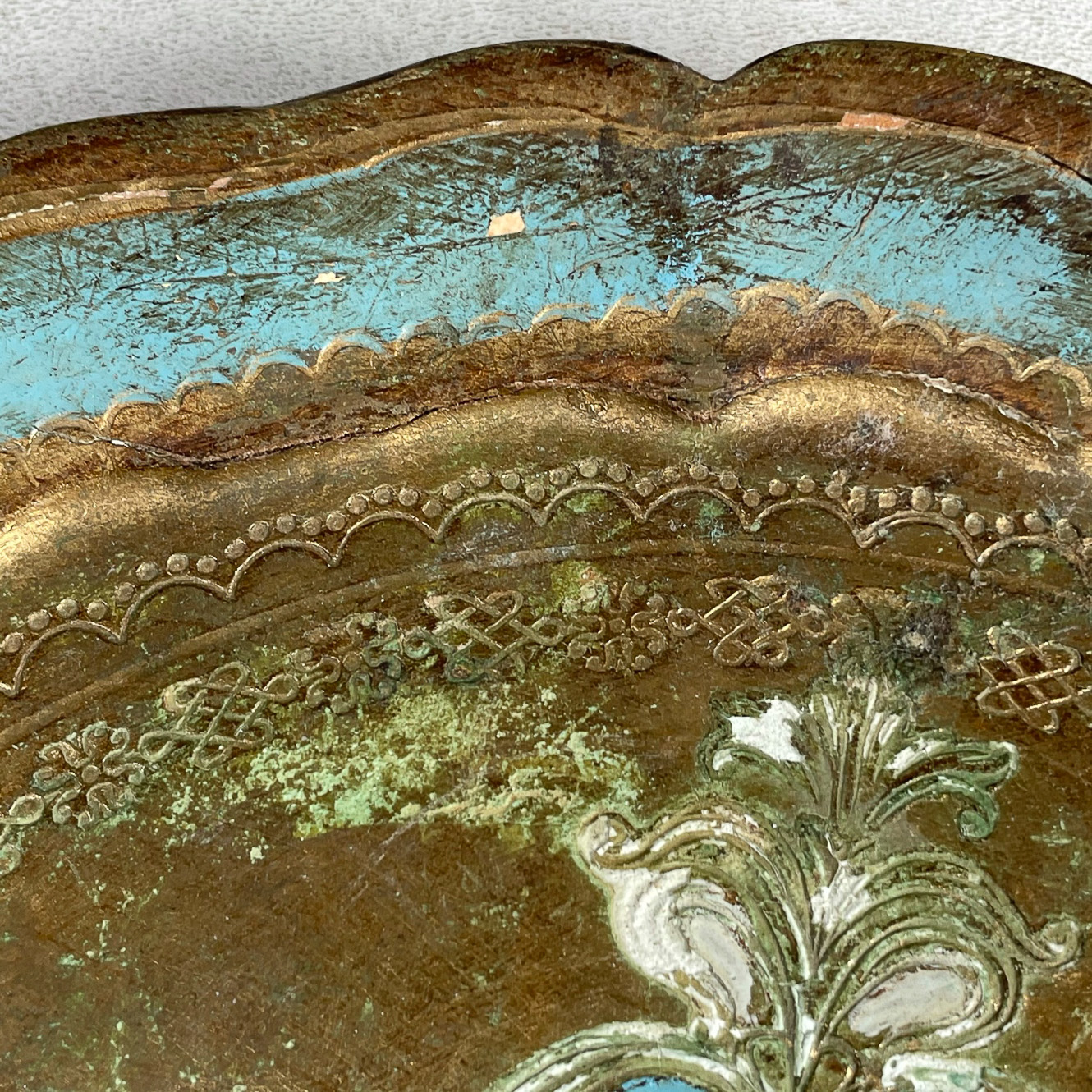 ITALIAN GESSO PLATE