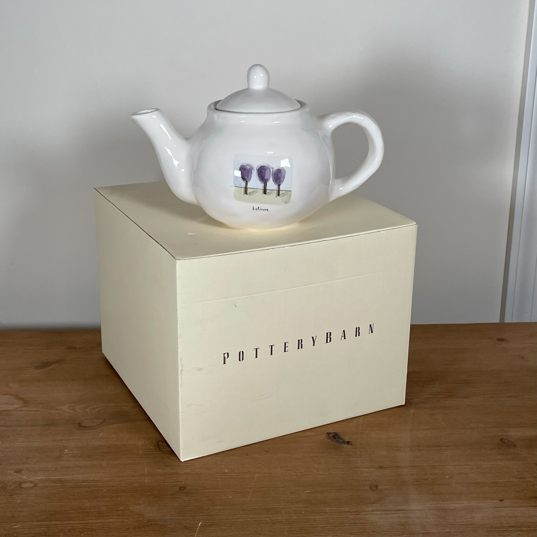 POTTERY BARN TEAPOT