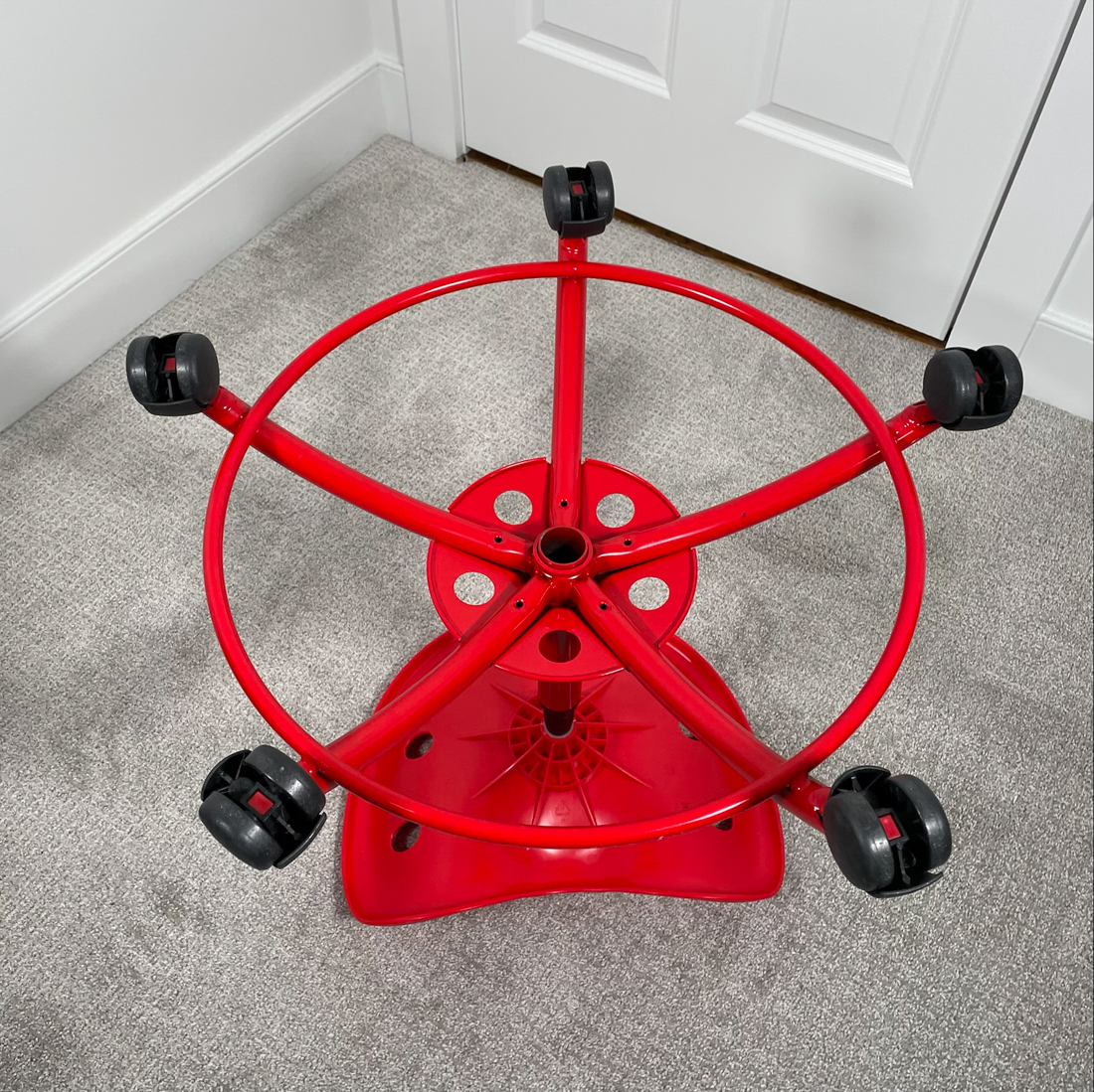 IKEA RED TRACTOR SEAT STOOL