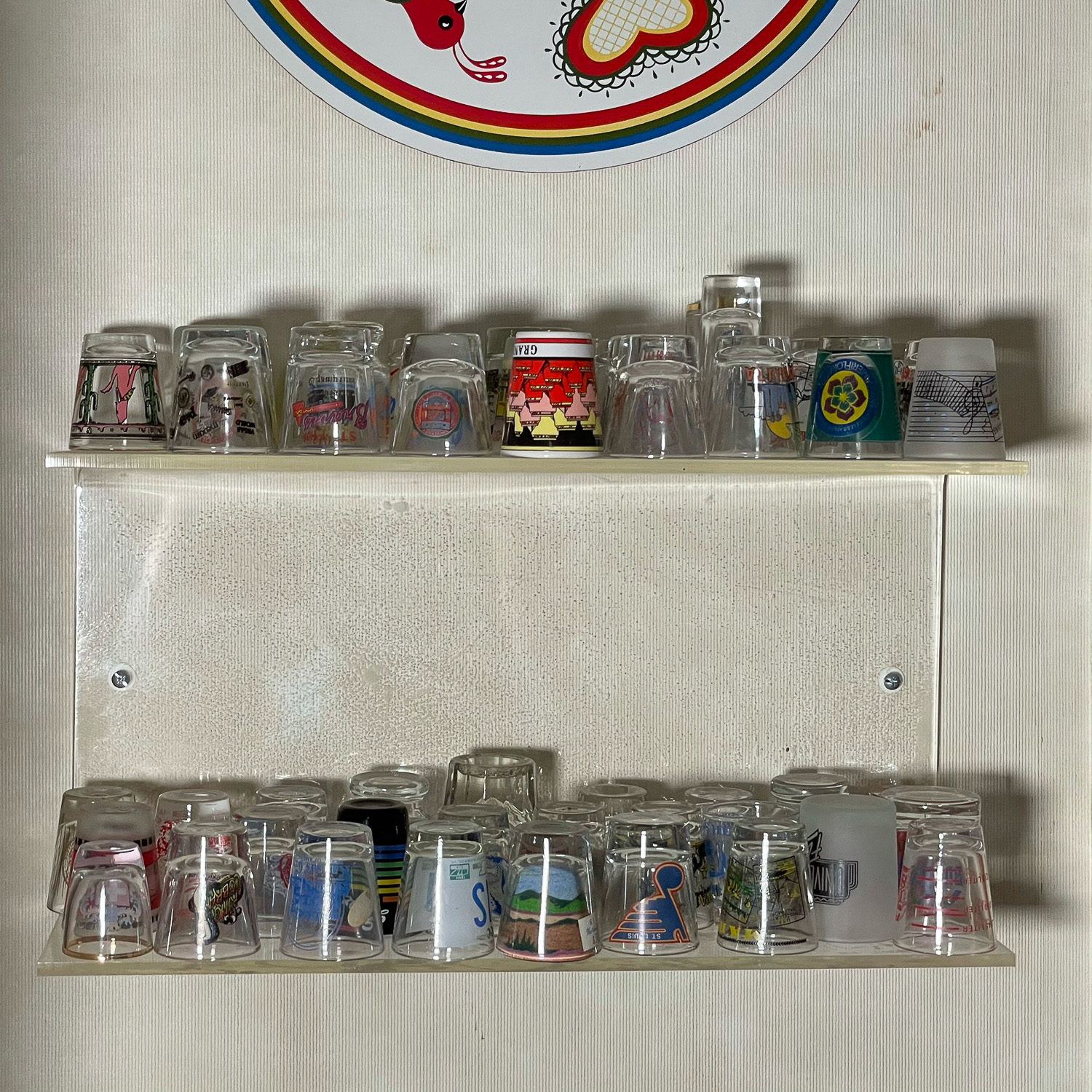 LARGE COLLECTION SHOT GLASSES