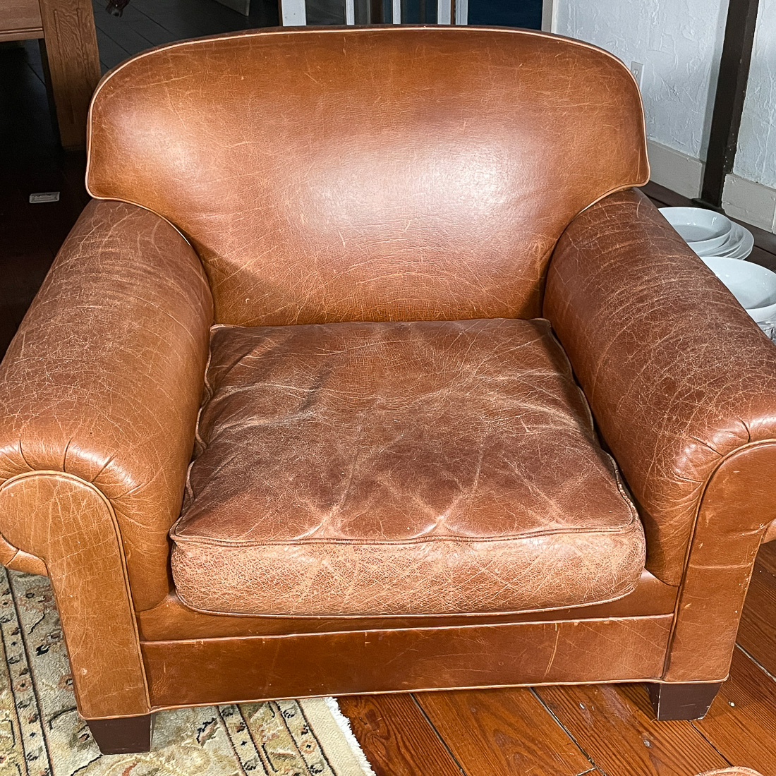 Indulge In Comfort: The Ultimate 5-Star Leather Armchair With Ottoman