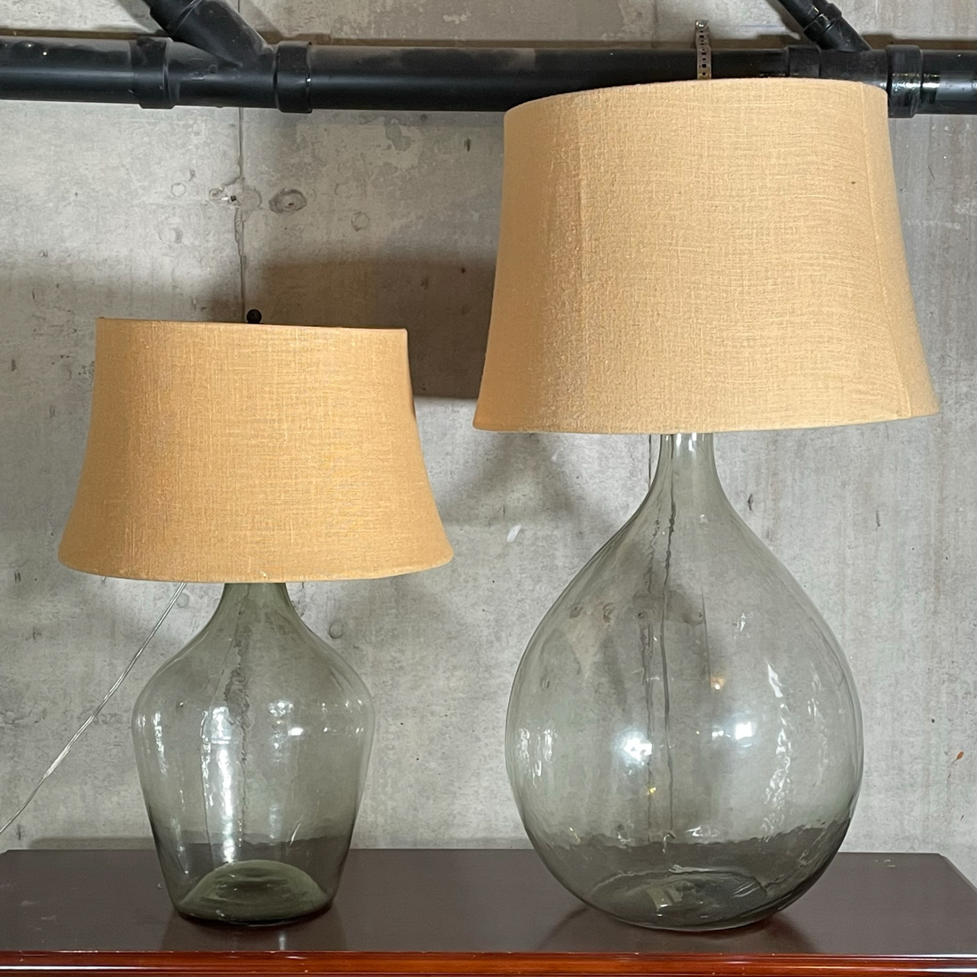 PAIR SIMILAR POTTERY BARN LAMPS