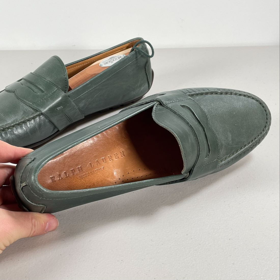 ralph lauren driving shoes women's