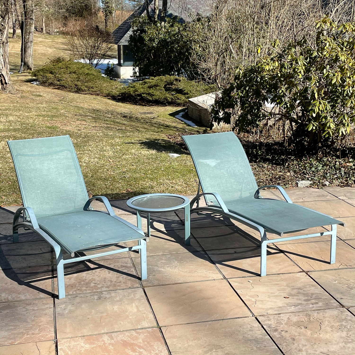  3pc brown jordan patio furniture