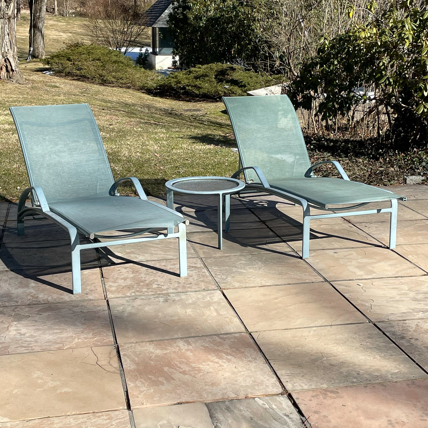 (3pc) BROWN JORDAN PATIO FURNITURE