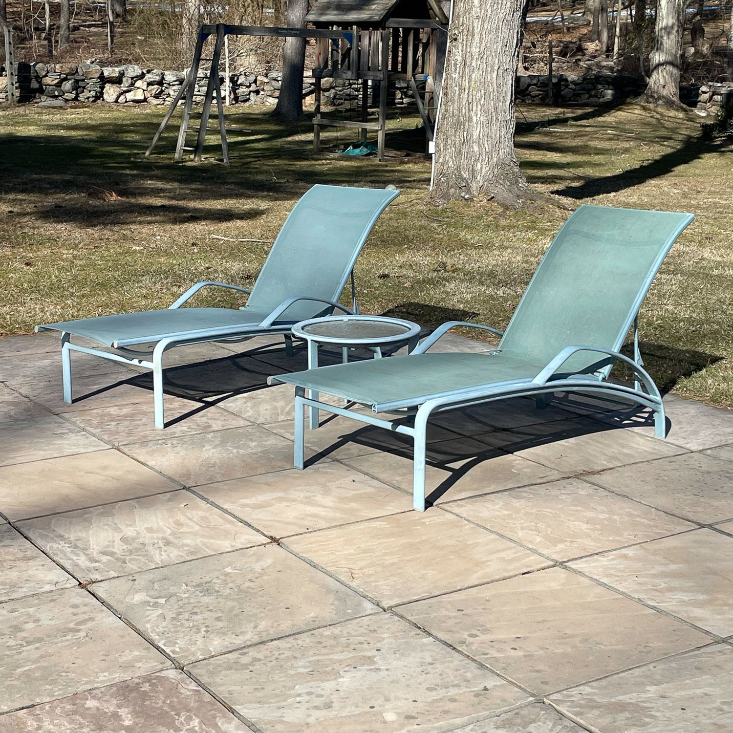 (3pc) BROWN JORDAN PATIO FURNITURE