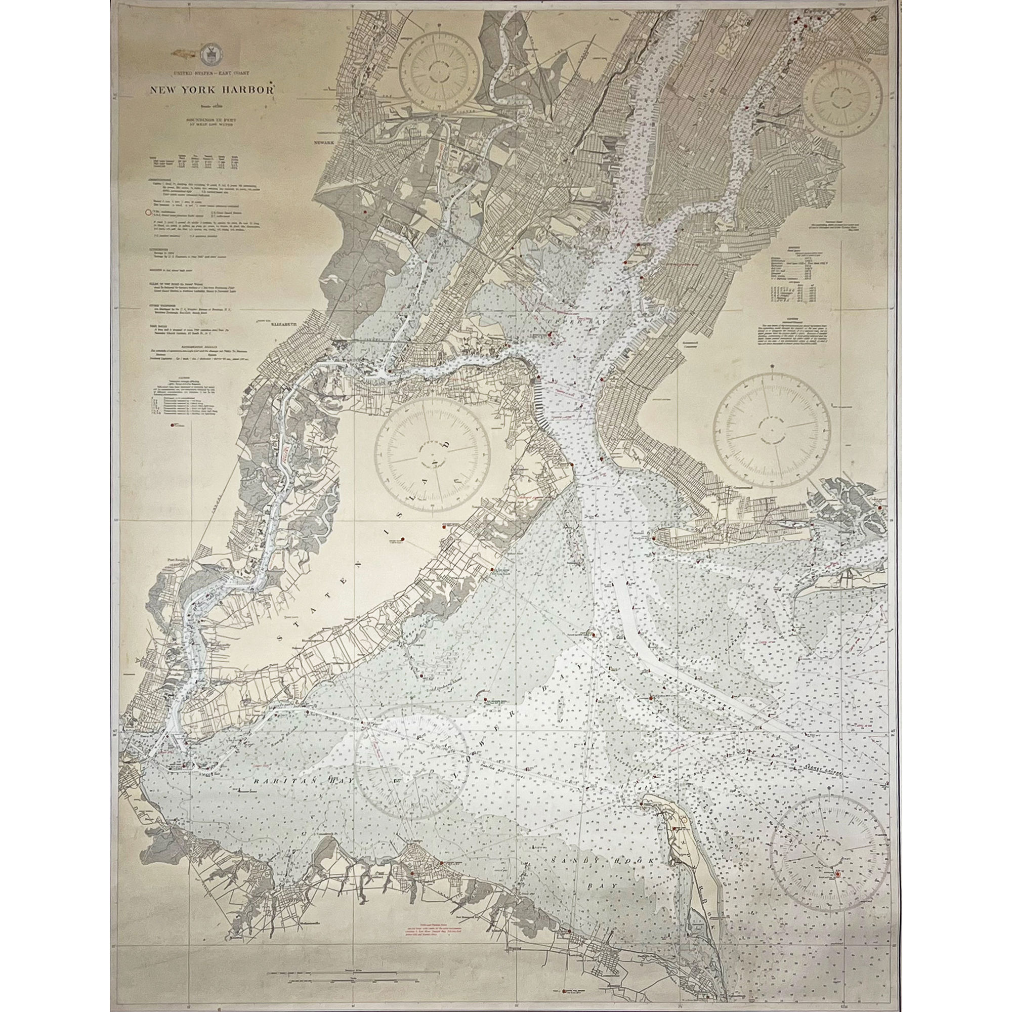Map of New York Harbor - Image 2