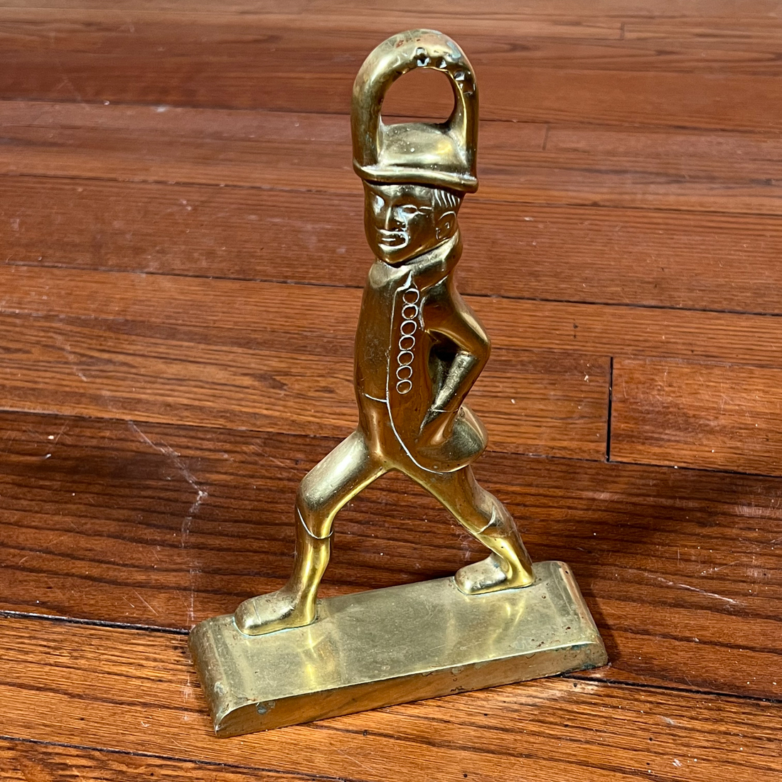BRASS SOLDIER DOORSTOP