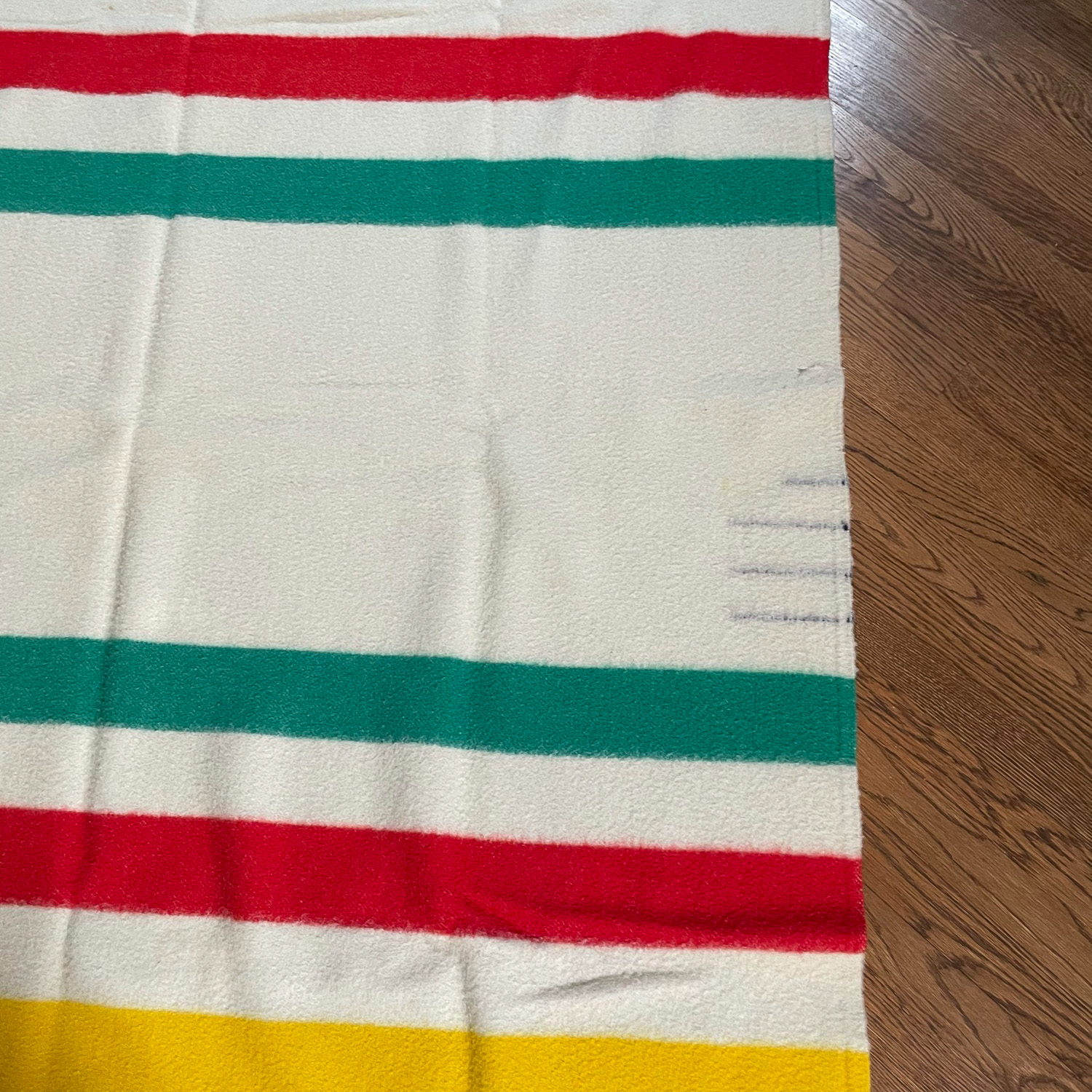 PAIR HUDSON'S BAY POINT BLANKETS