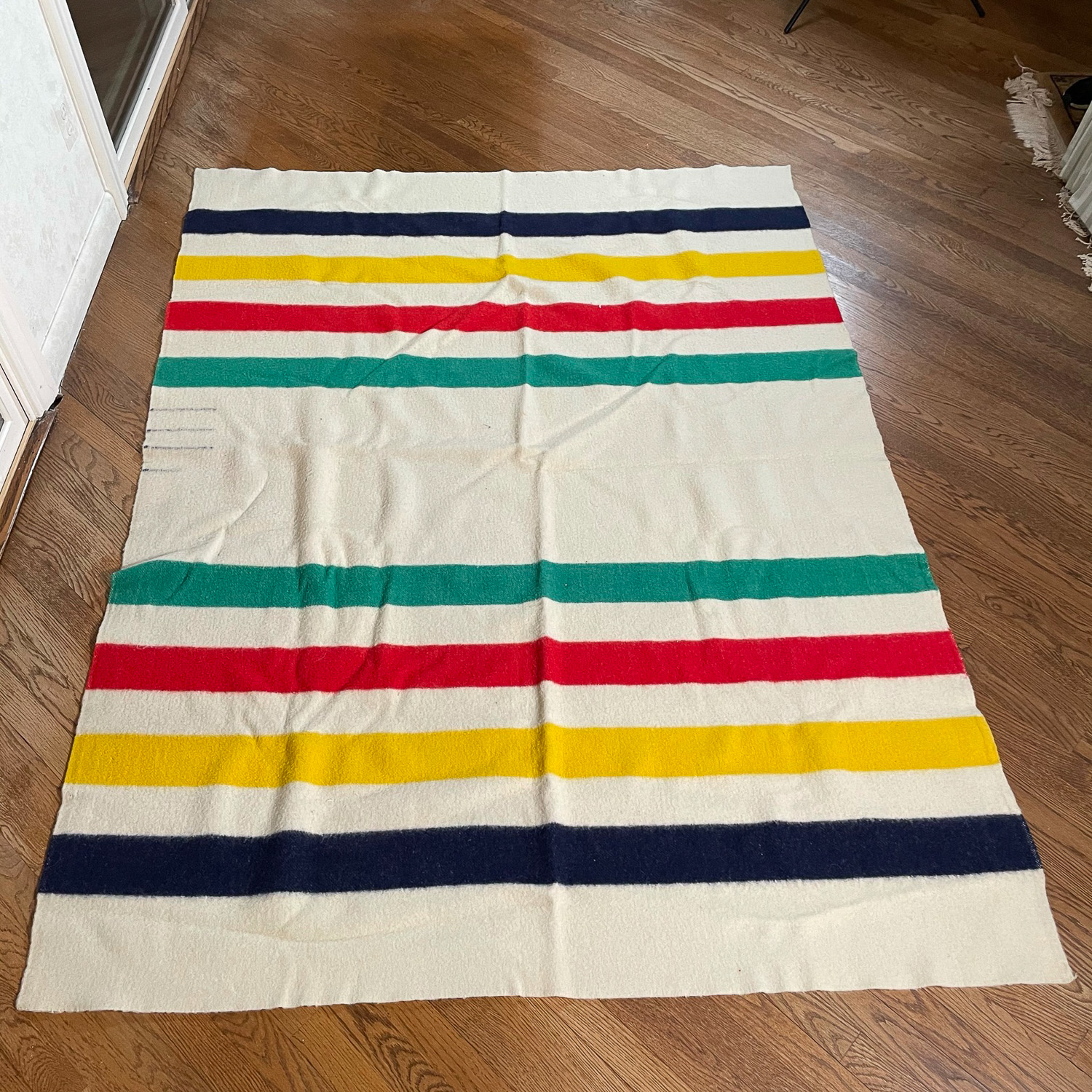 PAIR HUDSON'S BAY POINT BLANKETS