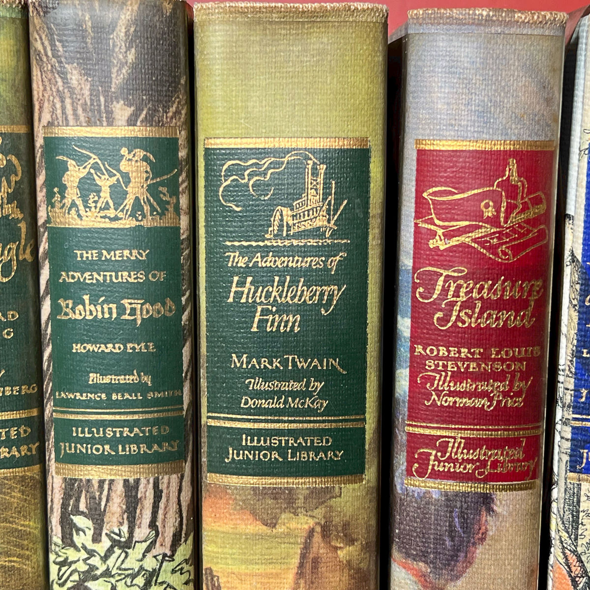 (14vol) ILLUSTRATED JUNIOR LIBRARY BOOKS