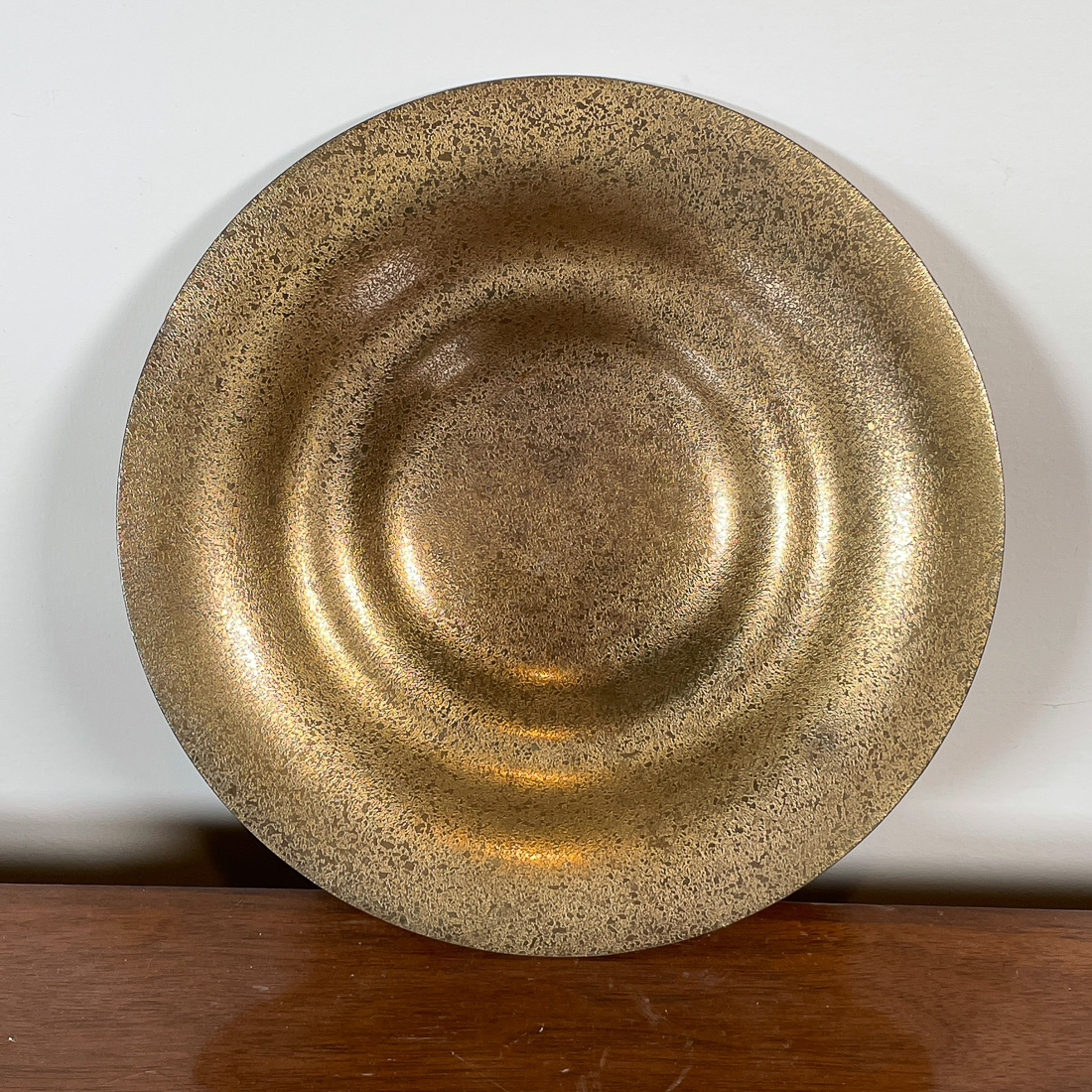 TIFFANY STUDIOS BRONZE DISH