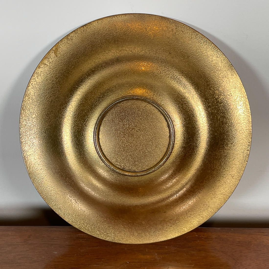TIFFANY STUDIOS BRONZE DISH