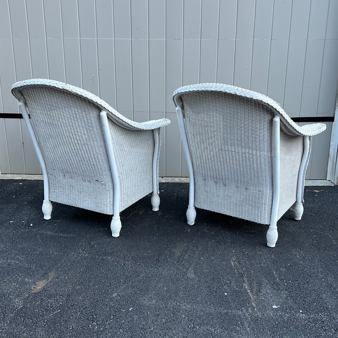 (3pc) LLOYD LOOM WICKER