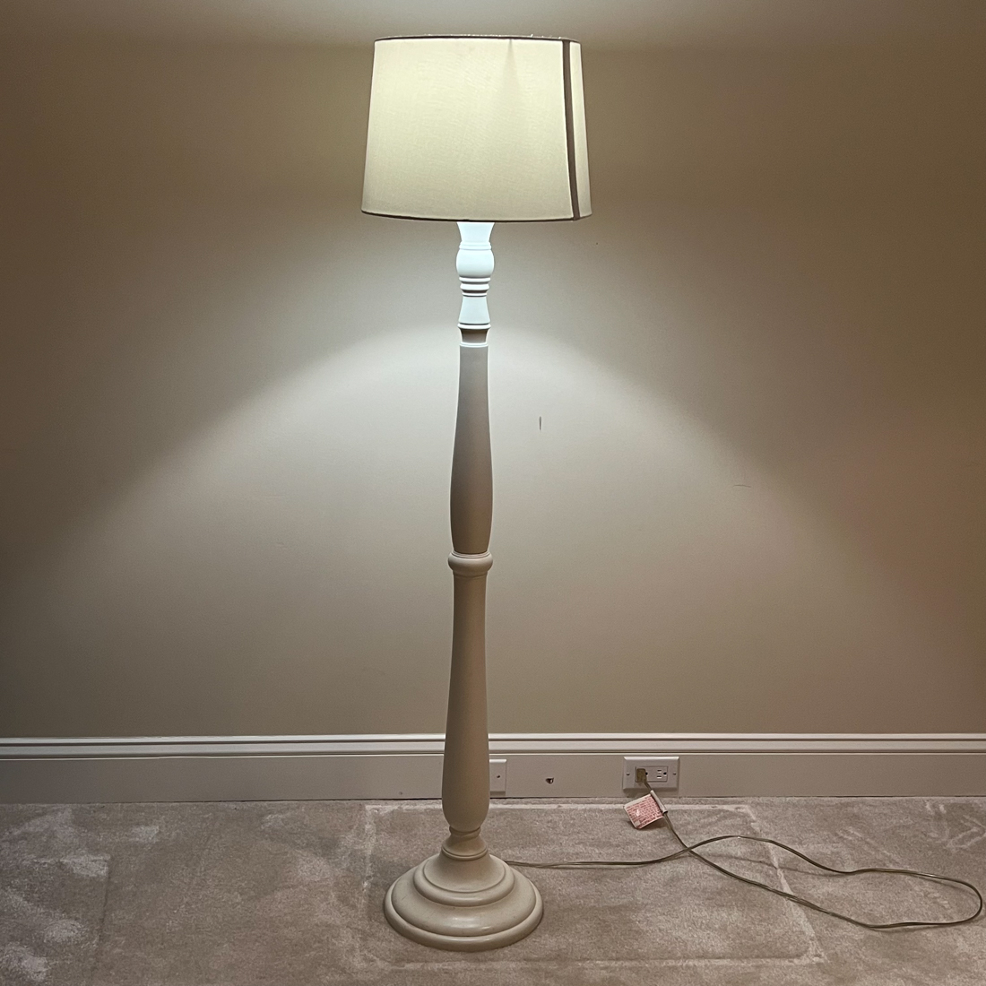 PAINTED FLOOR LAMP