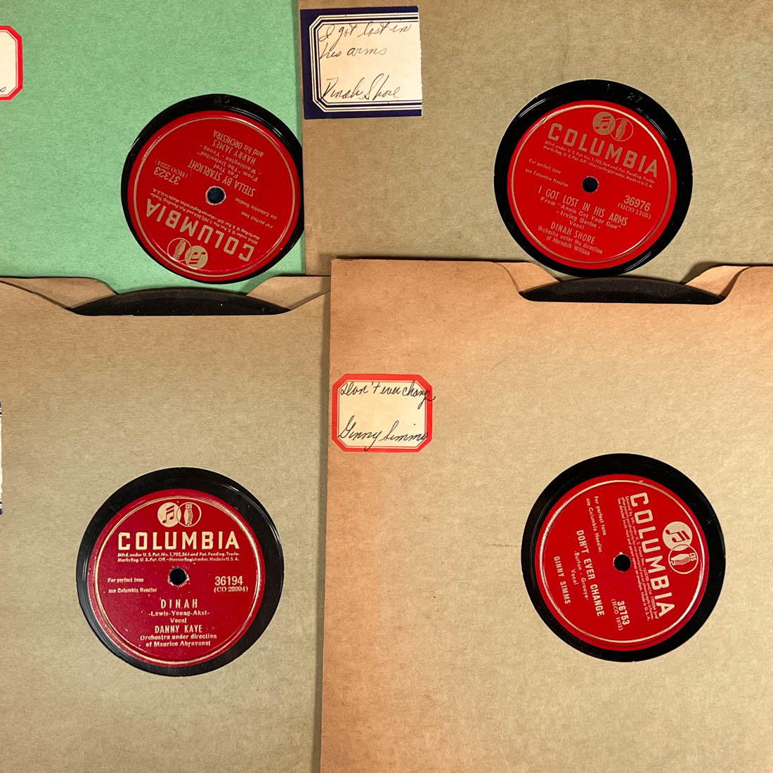 COLLECTION COLUMBIA RECORDS