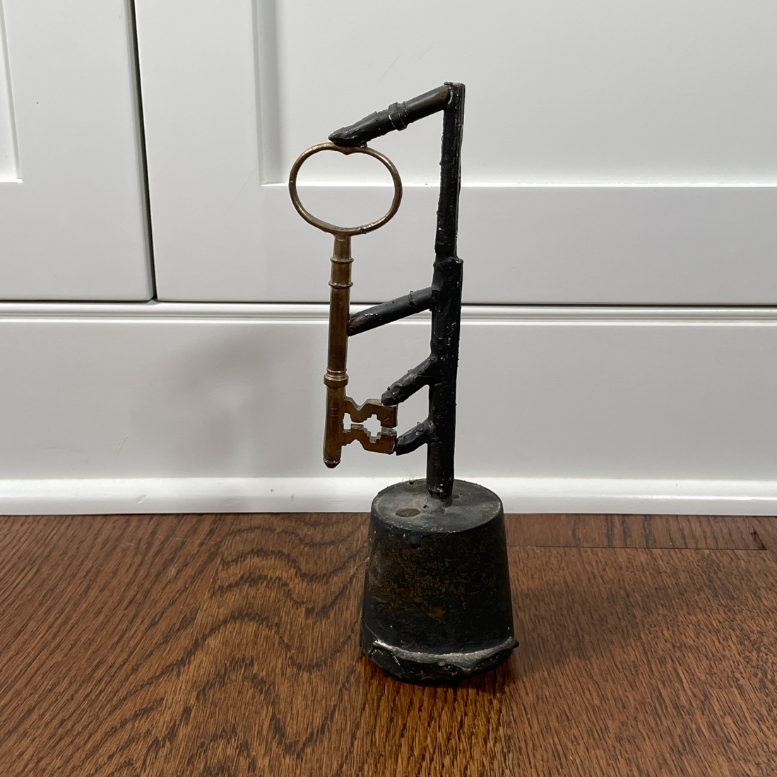 BRONZE KEY SCULPTURE
