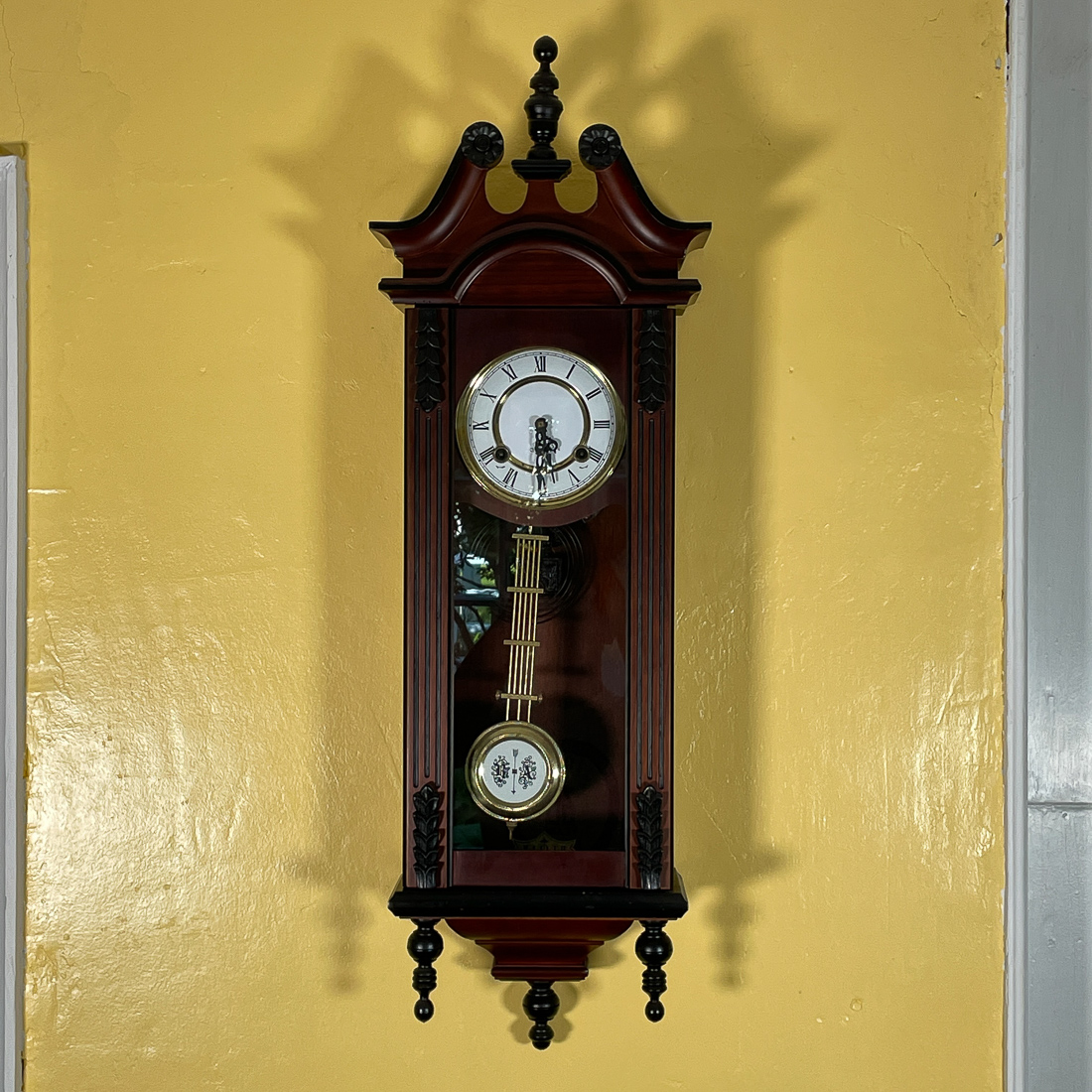 WALTHAM CHIMING WALL CLOCK