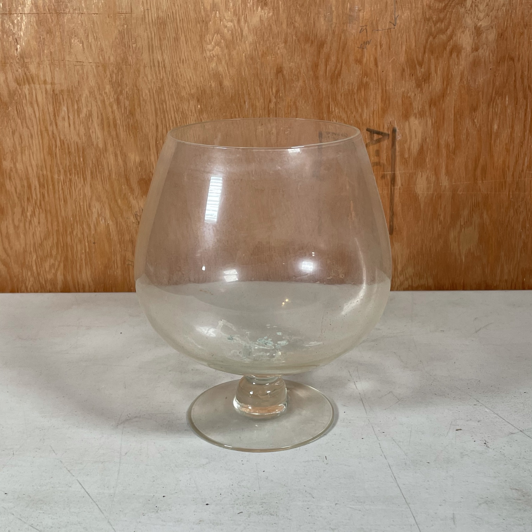 OVERSIZED GLASS BRANDY SNIFTER