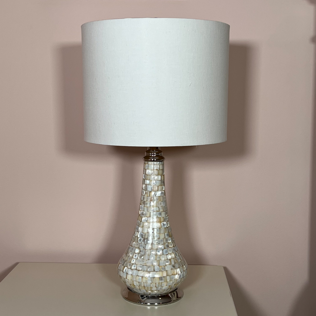 MOTHER of PEARL TABLE LAMP
