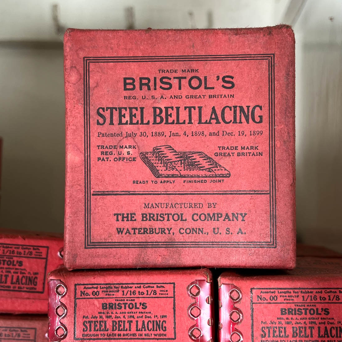 BRISTOL'S STEEL BELT LACING