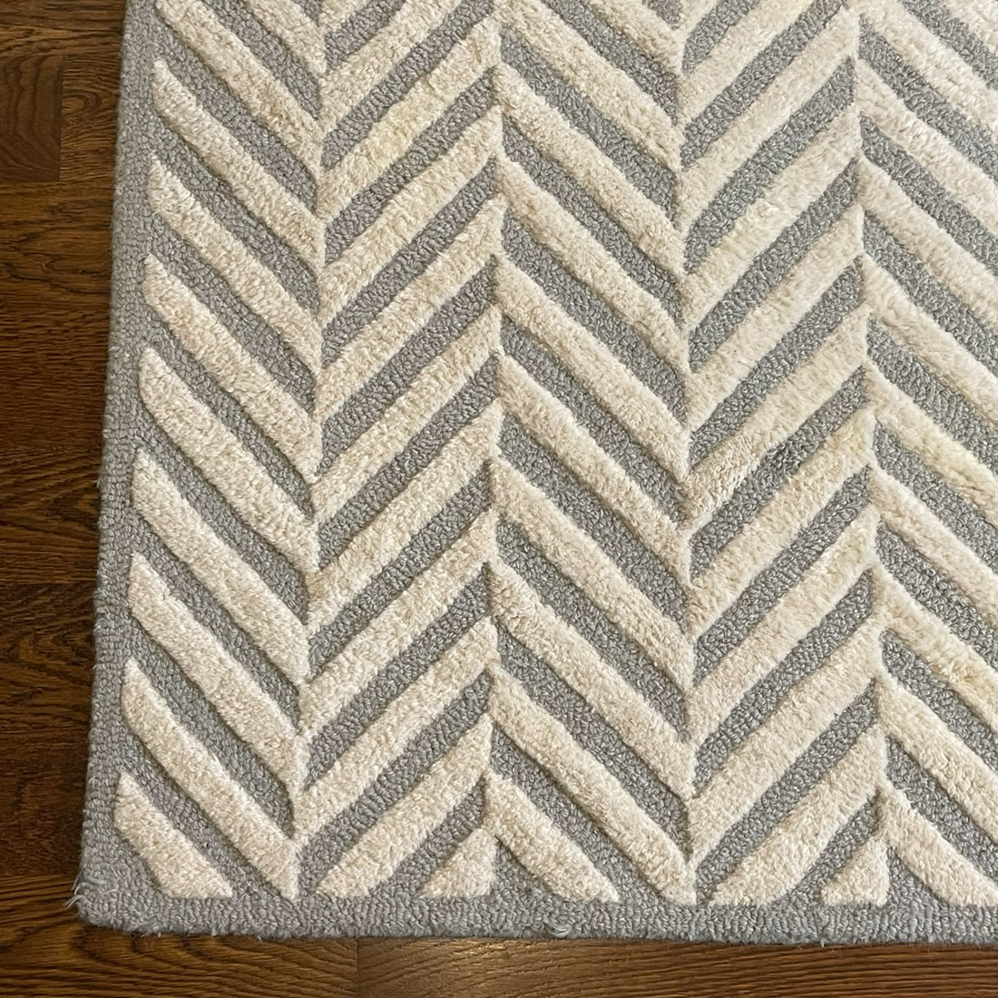 HERRINGBONE AREA RUG