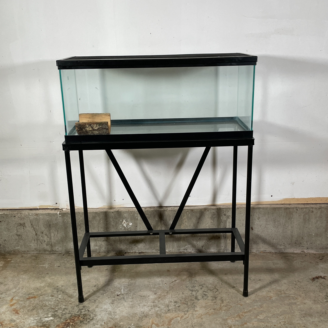 GLASS TERRARIUM on STAND