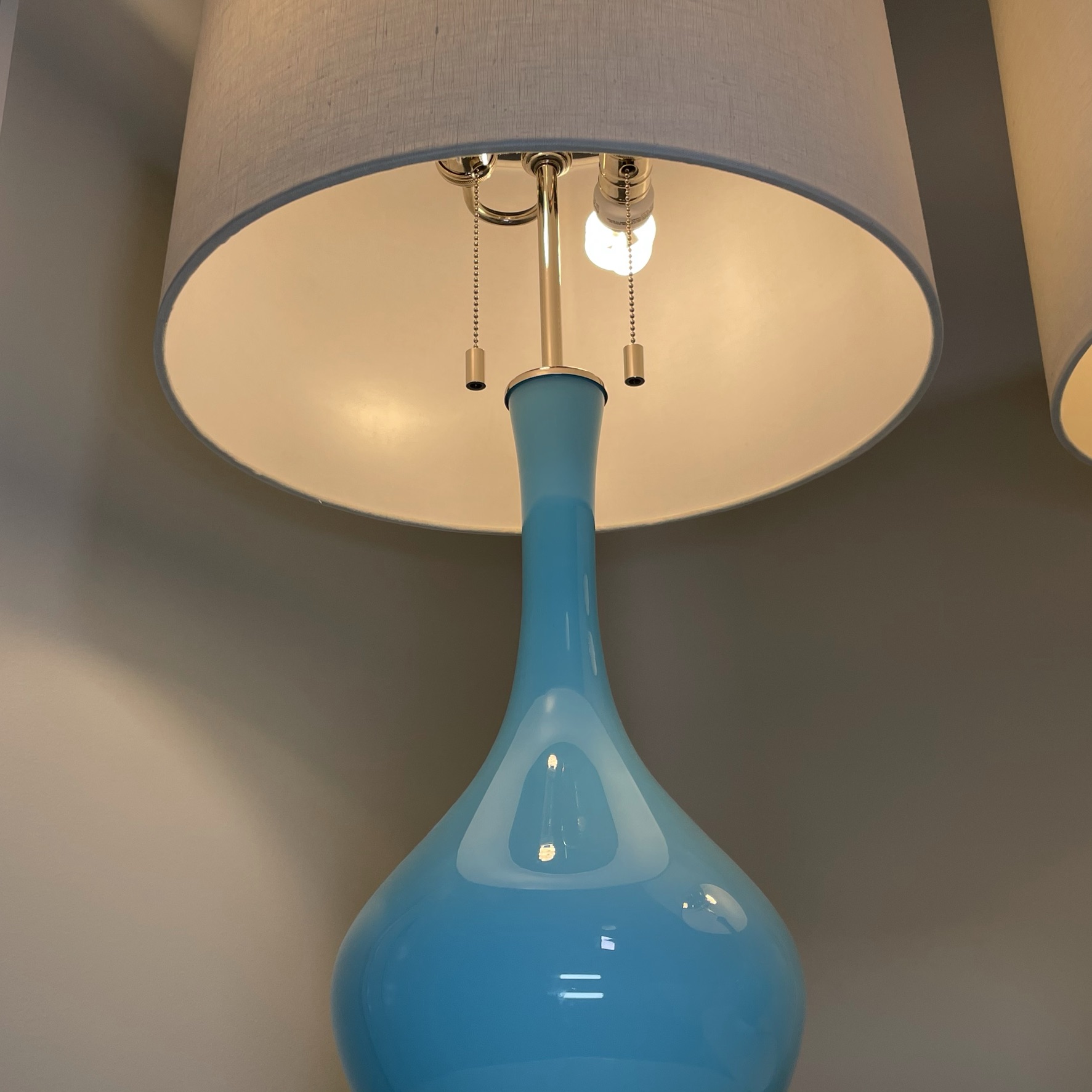 PAIR WEST ELM LAMPS